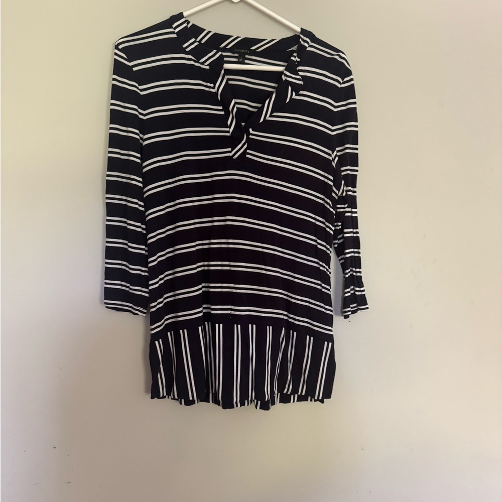 Talbots stripped top